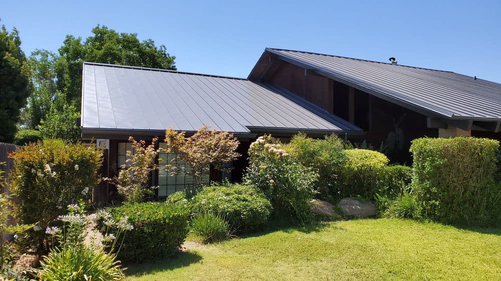 New roof installation on a Fresno residence