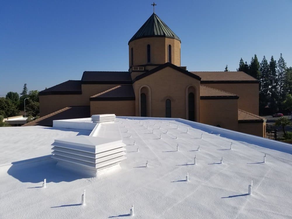 Residential metal roof finish